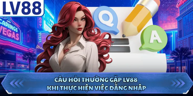 Câu Hỏi Thường Gặp LV88 2 Câu hỏi thường gặp LV88 khi thực hiện việc đăng nhập