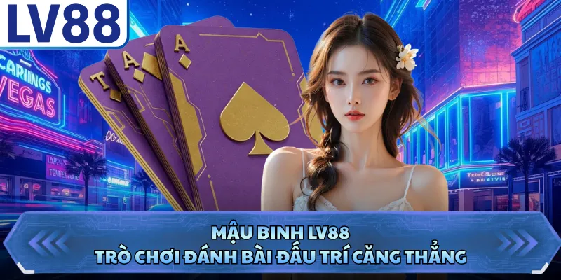 Mậu Binh LV88 - Trò Chơi Đánh Bài Đấu Trí Căng Thẳn 3 Mậu Binh LV88 - Trò Chơi Đánh Bài Đấu Trí Căng Thẳng